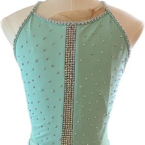 Mint Green Dance Costume